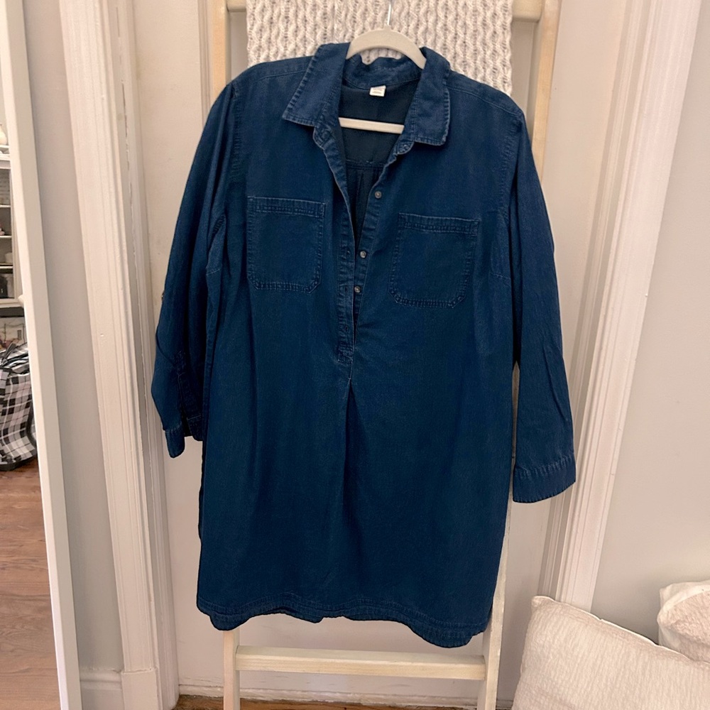 Old navy chambray dress